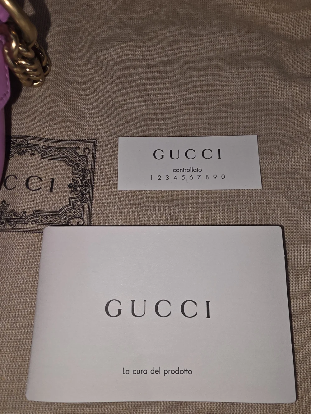 NEW Gucci Pink GG Marmont Quilted Leather Camera Bag With DUST BAG AND BOX 🔥